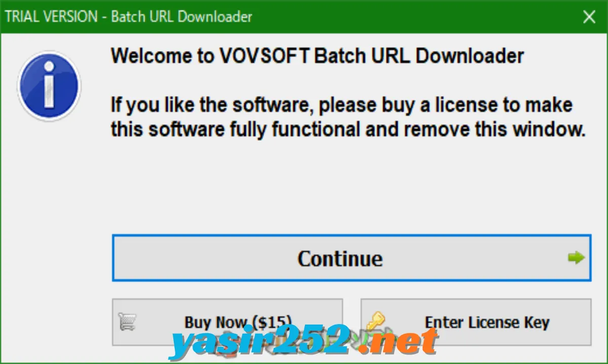 VovSoft Batch URL Downloader download untuk Windows